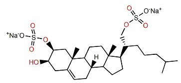 Cholest-5-en-2b,3a,21-triol 2,21-disulfate